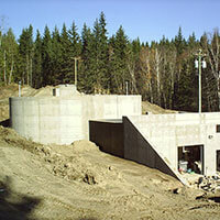 WTP concrete structure — design-build project