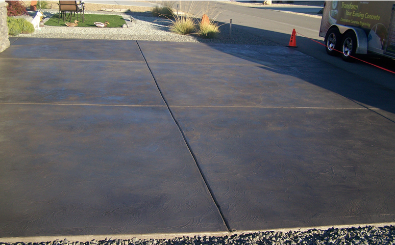 Trowel overlay detail