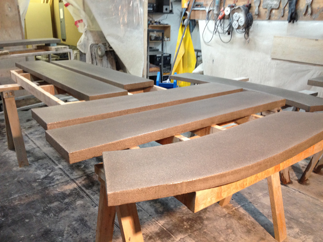 Polished Etched Wall Caps