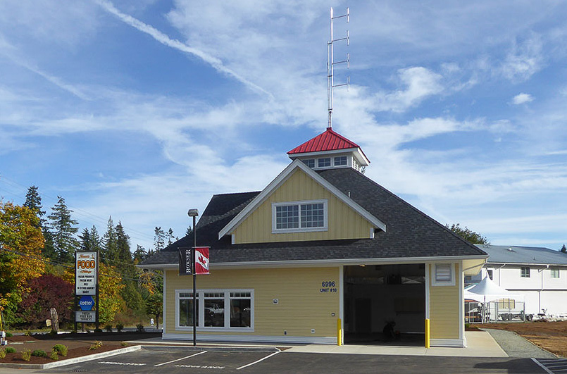 Architectural interior and exterior detail — design by RHA